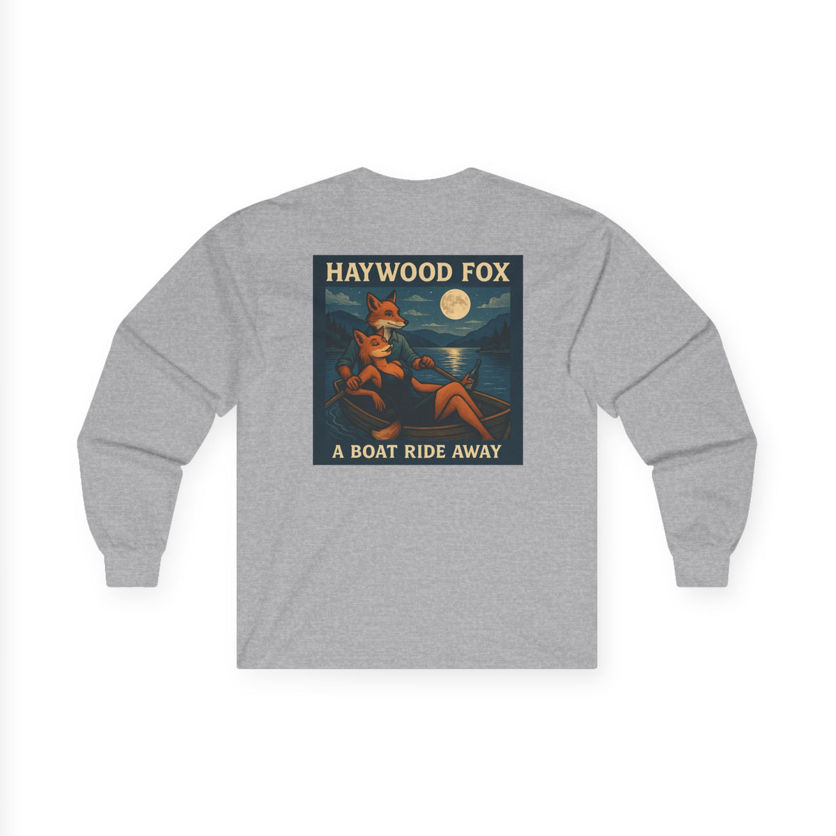 Haywood Fox - A Boat Ride Away Long Sleeved T-shirt