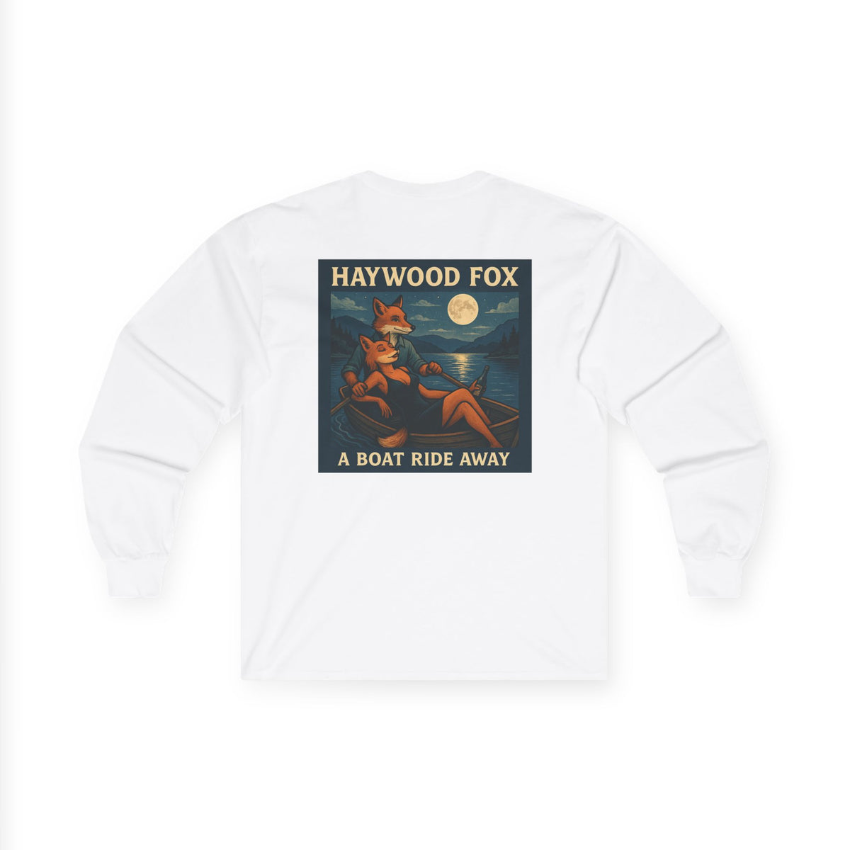 Haywood Fox - A Boat Ride Away Long Sleeved T-shirt