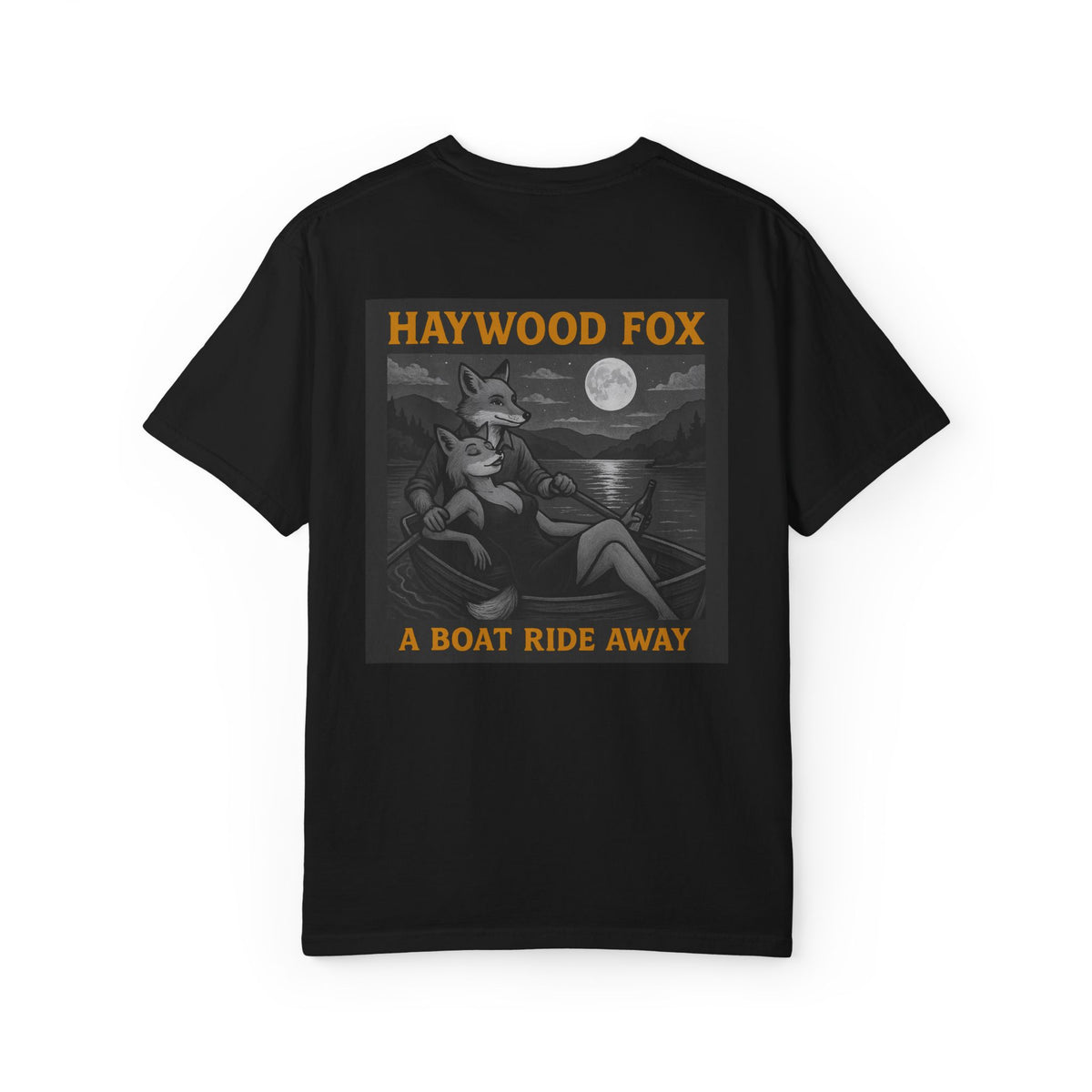 Haywood Fox - A Boat Ride Away Short Sleeved T-shirt