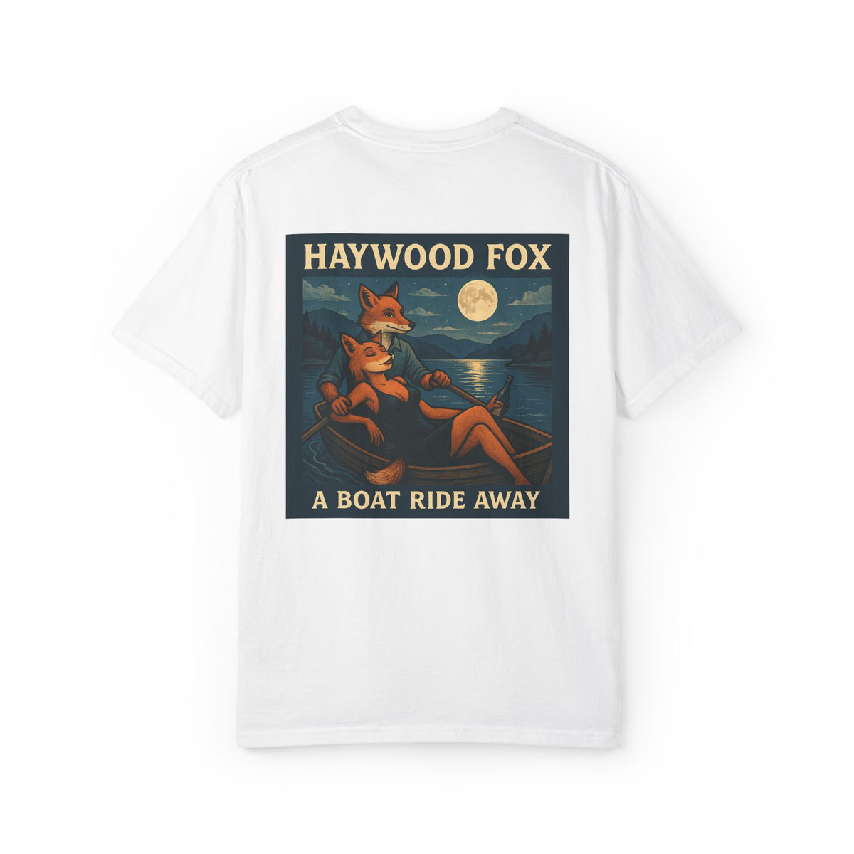 Haywood Fox - A Boat Ride Away Short Sleeved T-shirt